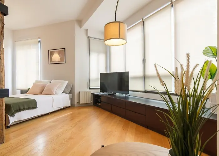 Muy Luminoso A 5 Min Del Centro De Apartamento